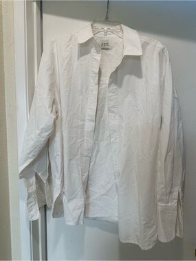 DISSH White Button Down Shirt Size 4